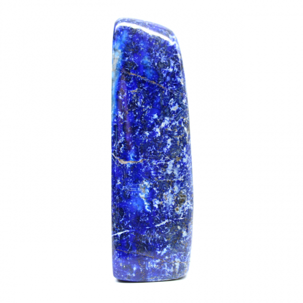 Polerad lapis lazuli mineralprydnad Afghanistan