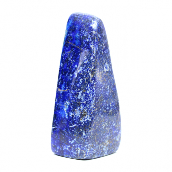 Polerad lapis lazuli mineralprydnad Afghanistan