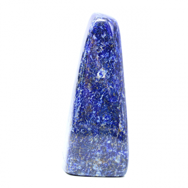 Polerad lapis lazuli mineralprydnad Afghanistan