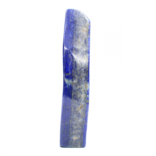 Polerad lapis lazuli-prydnad från Afghanistan