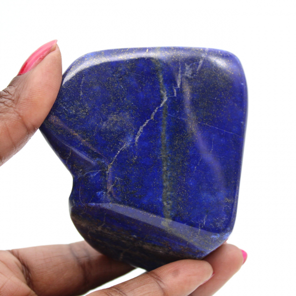 Naturlig polerad lapis lazuli-prydnad Afghanistan