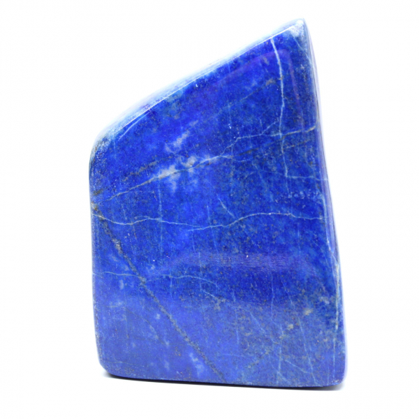 Dekorativt polerat lapis lazuli-block
