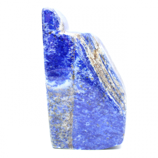 Dekorativ polerad lapis lazuli-sten