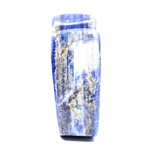 Dekorativ polerad lapis lazuli-sten