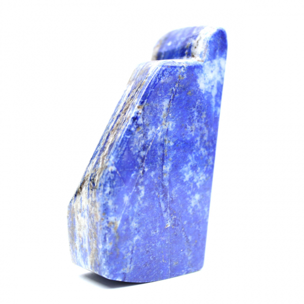 Dekorativ polerad lapis lazuli-sten