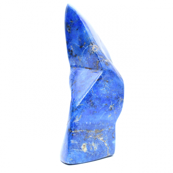 Unik polerad lapis lazuli-sten från Afghanistan