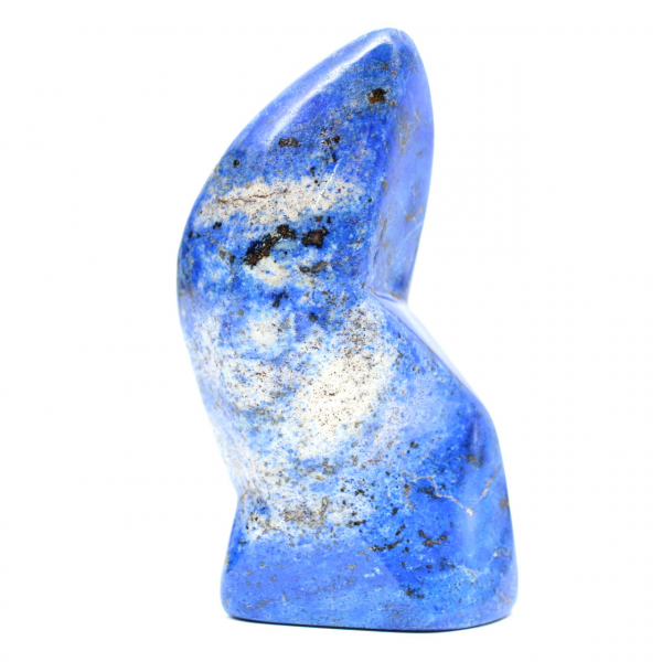 Unik polerad lapis lazuli-sten från Afghanistan