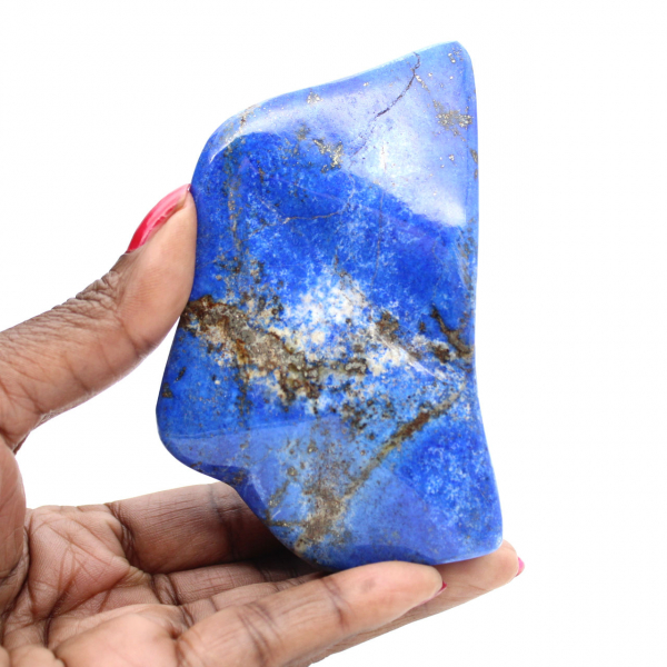 Samlarobjekt och dekoration av polerad lapis lazuli