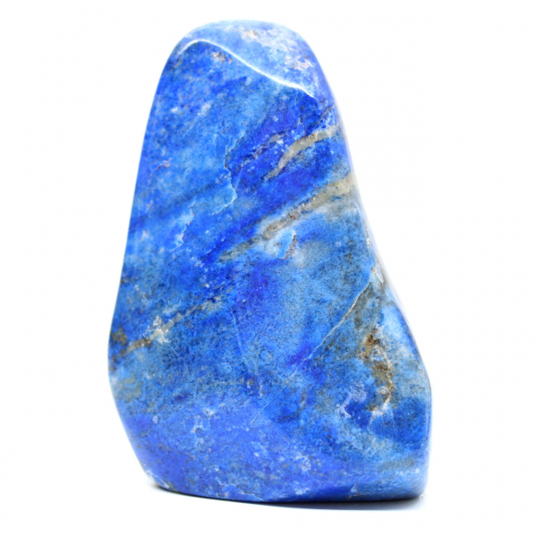 Polerad Lapis Lazuli samlarsten, unik form