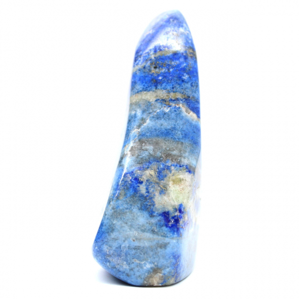 Polerad Lapis Lazuli samlarsten, unik form