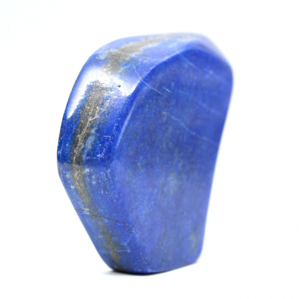 Polerat lapis lazuli-prov: Estetisk och vetenskaplig kvalitet