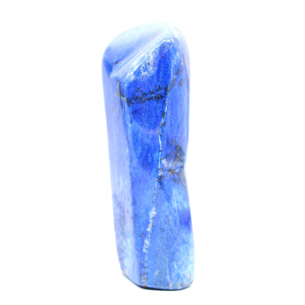 Polerad Lapis Lazuli-mineral från Afghanistan, fri form