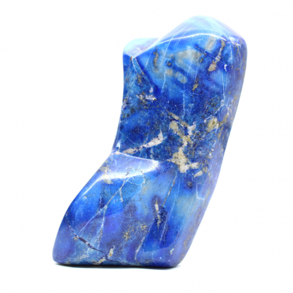 Polerad lapis lazuli från Afghanistan för autentisk samling
