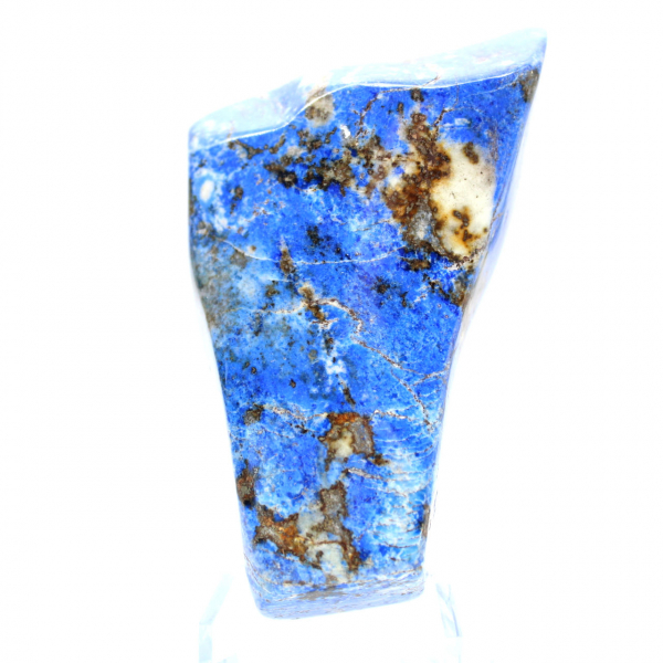 Polerad lapis lazuli-sten, autentisk dekoration