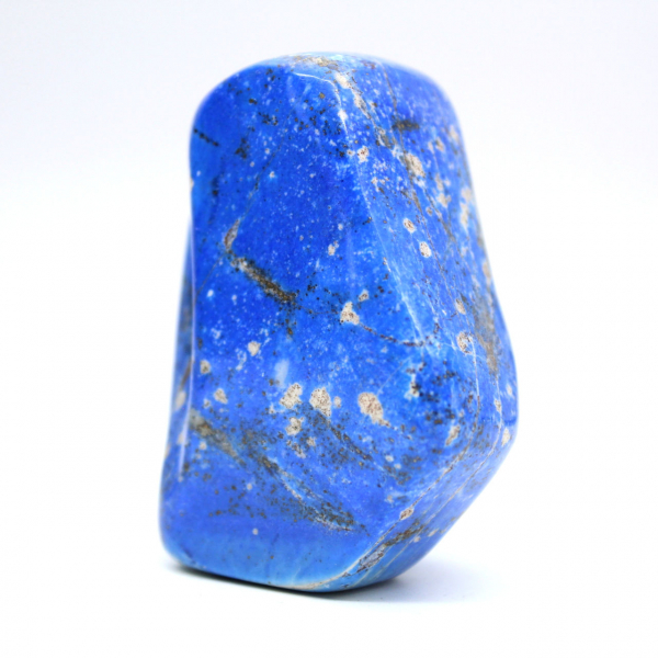 Polerad lapis lazuli, autentisk mineralsten