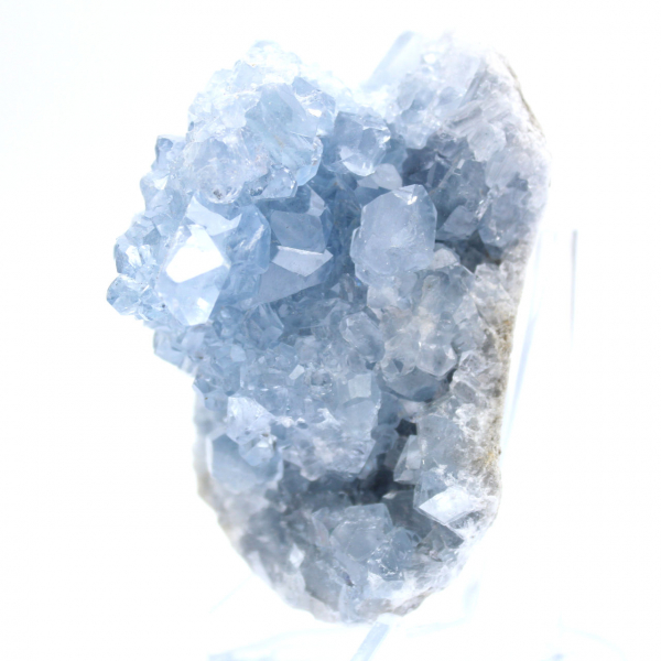 Äkta Madagaskar Blå Celestit Geode