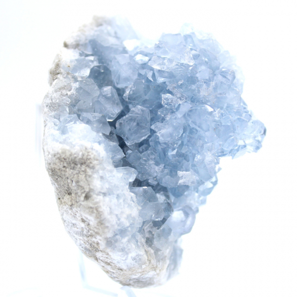 Äkta Madagaskar Blå Celestit Geode