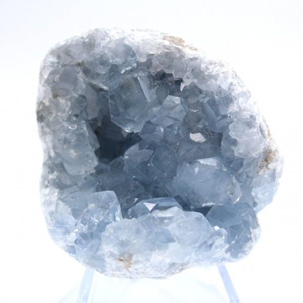 Unik Madagaskar Blue Celestite Geode
