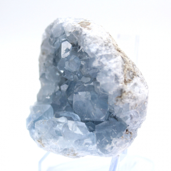 Unik Madagaskar Blue Celestite Geode