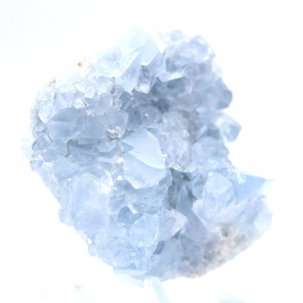 Blå celestitgeod Madagaskar naturligt mineral