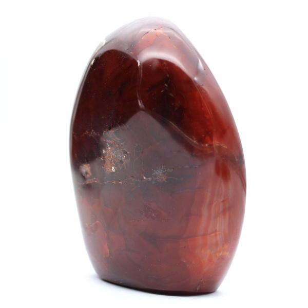 Polerad karneolkvalitetsprydnad - Naturligt samlarmineral (Madagaskar)