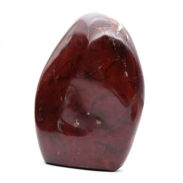 Polerad karneolkvalitetsprydnad - Naturligt samlarmineral (Madagaskar)