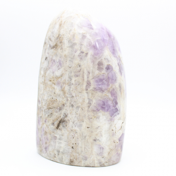 Stor polerad ametist, prestigefylld mineralprydnad, Madagaskar