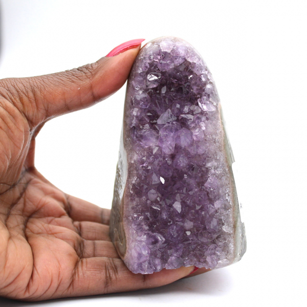 Brasiliansk ametistdruse: Mineral inredning