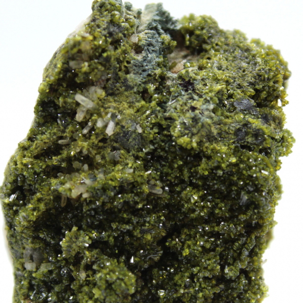 Imilchil-epidot kristalliserade på värdbergart