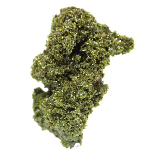 Epidotkristaller från Marocko på beige matris