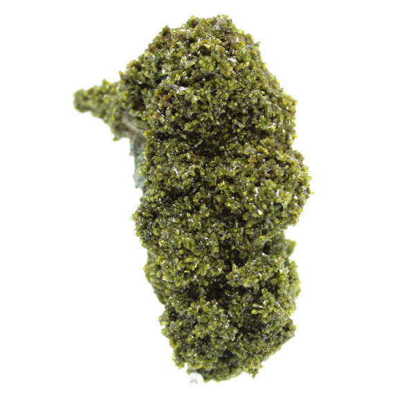 Epidotkristaller från Marocko på beige matris