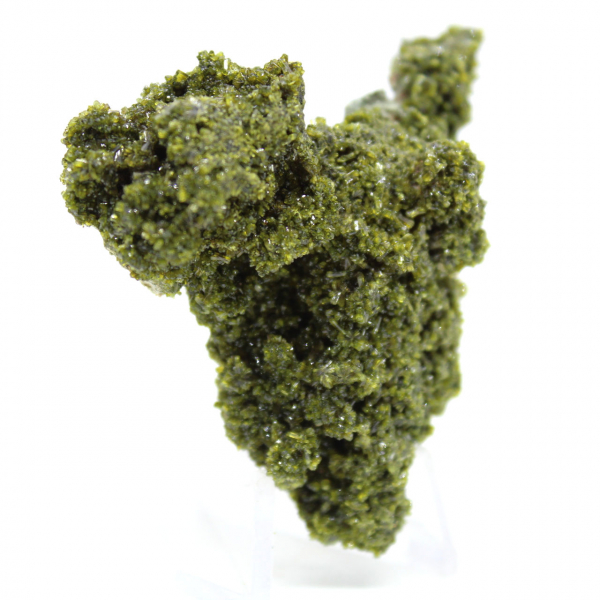 Gröna epidotkristaller på matris från Marocko