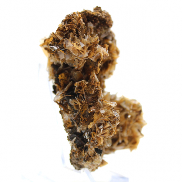 Ouichanbaryt, bruna kristaller