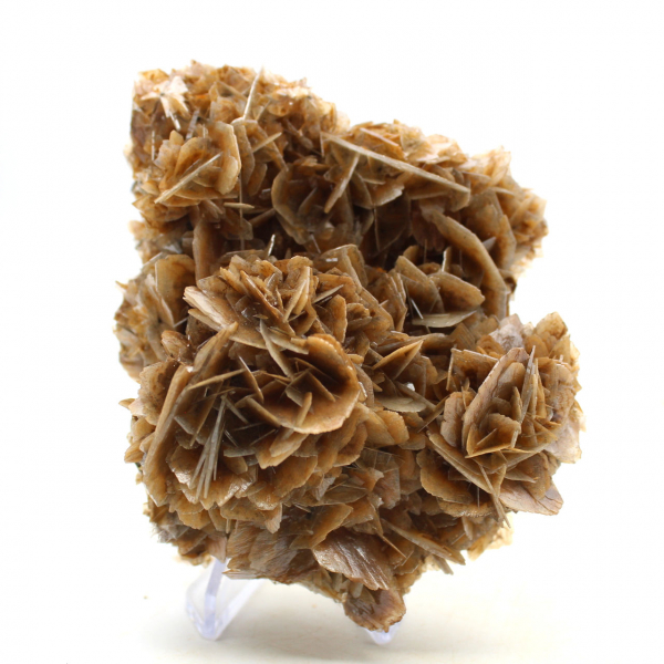 Naturlig kristallisering av baryt från Marocko