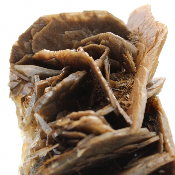 Bruna barytkristaller från Marocko