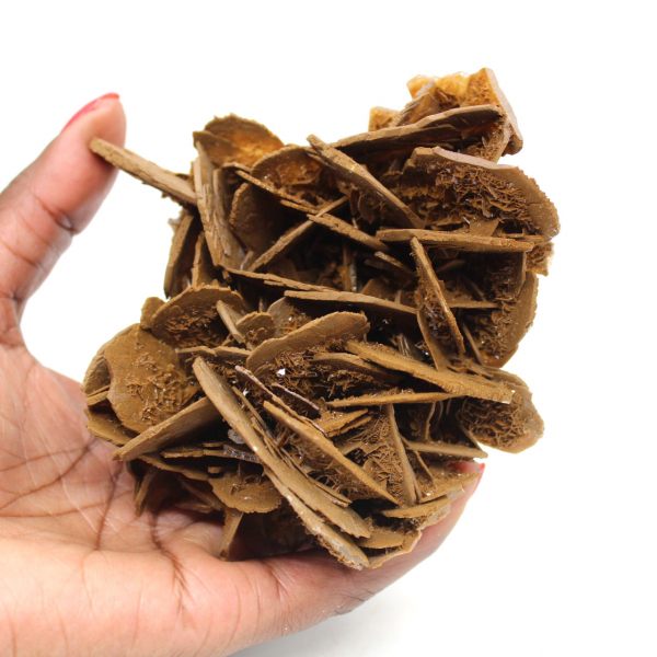 Mineralogiskt prov av baryt från Marocko