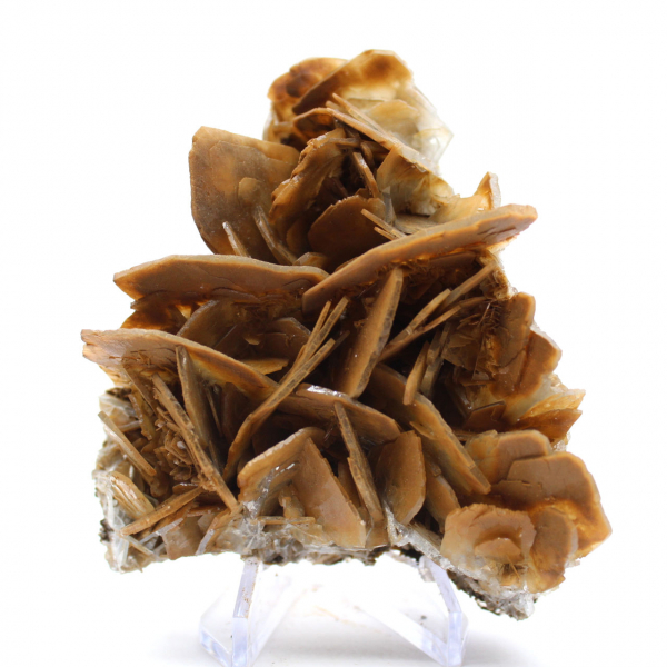 Bruna kristaller av baryt från Ouichane