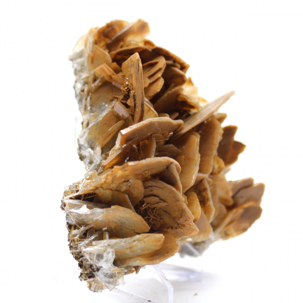 Bruna kristaller av baryt från Ouichane