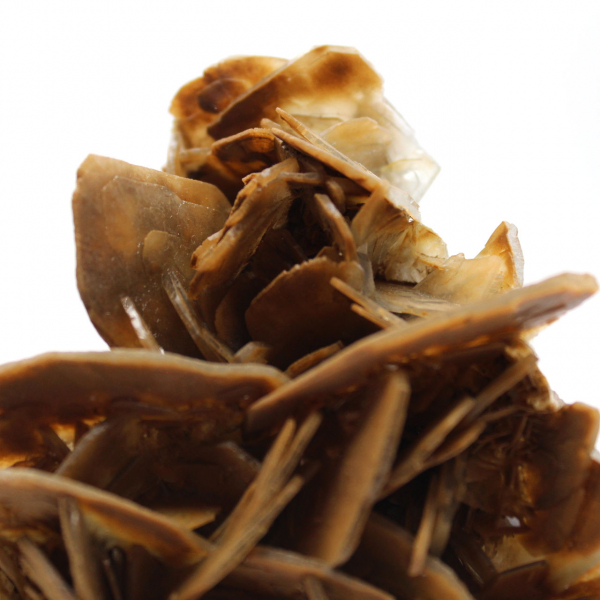 Bruna kristaller av baryt från Ouichane