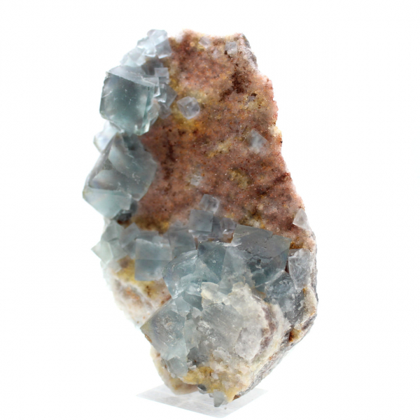 Naturlig grön fluorit: Prov på sten för insamling