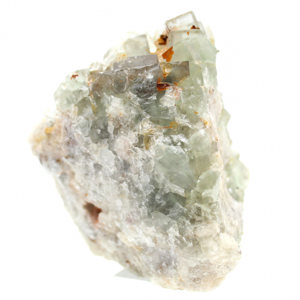 Fluoritsten på matris: Grönt exemplar för samlare