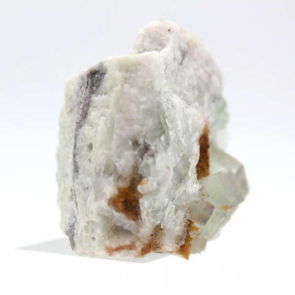 Grön fluorit från Marocko: Litet exemplar för samlare