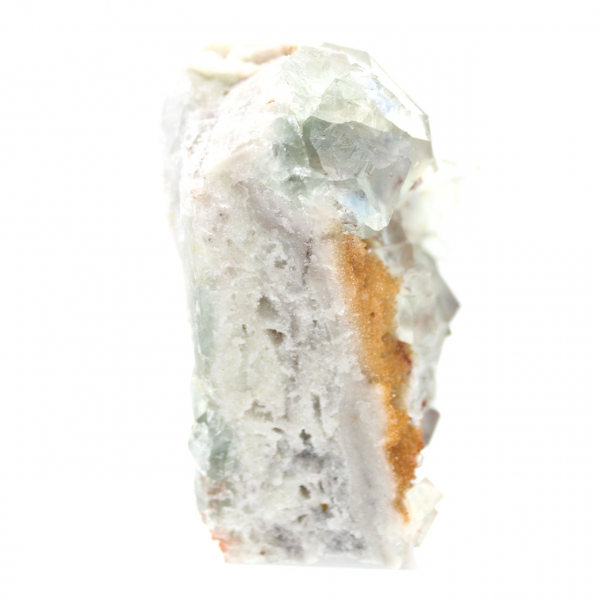 Rå fluorit för dekoration: Gröna kristaller från Marocko