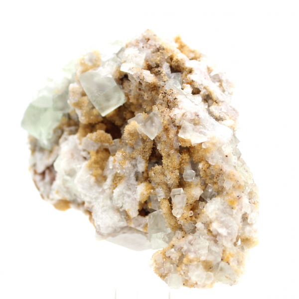 Marockansk fluoritkristall: Dekorativt stycke och vetenskap