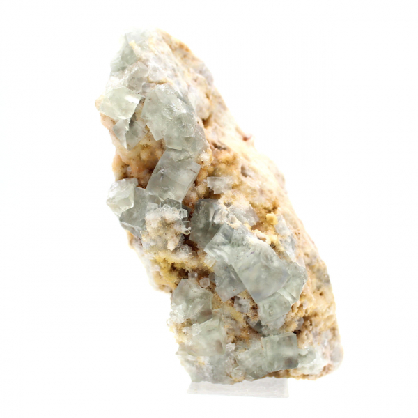 Fluorit, ett samlarmineral: Råkristall från Marocko