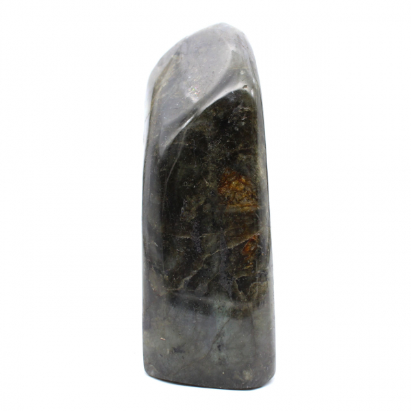 Polerad labradorit från Madagaskar, dekorativt exemplar