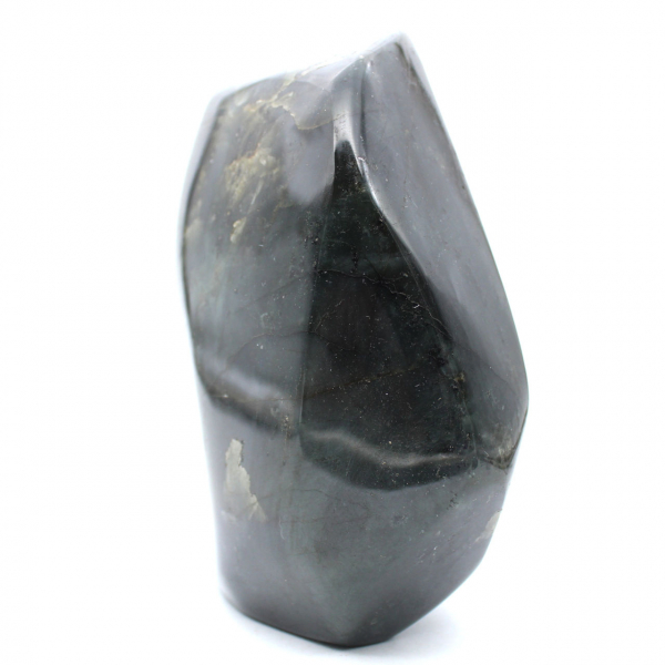 Stor polerad bit labradorit från Madagaskar