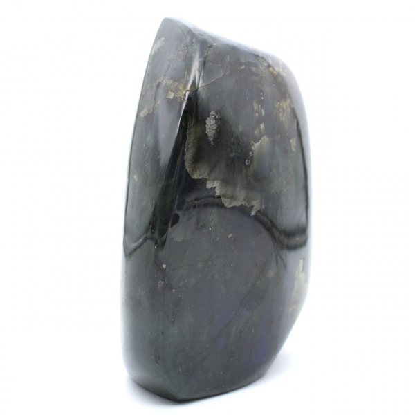 Stor polerad bit labradorit från Madagaskar