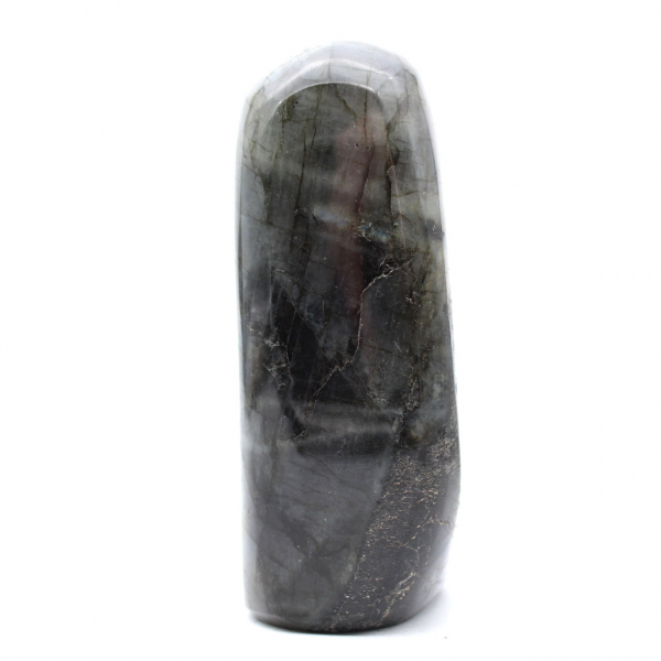 Polerad labradorit, dekorativt exemplar från Madagaskar