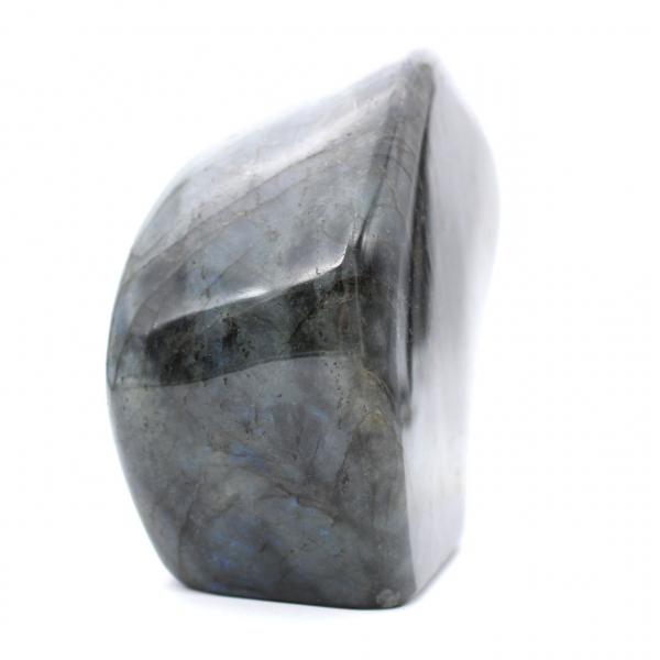 Stor polerad labradorit för dekoration och vetenskap